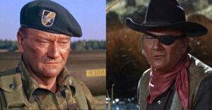 Colonel-Mike-Kirby-in-The-Green-Berets-and-Rooster-Cogburn-in-his-titular-film-1.jpg